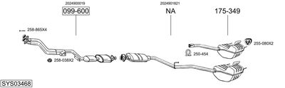 BOSAL SYS03468