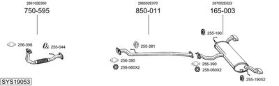 BOSAL SYS19053