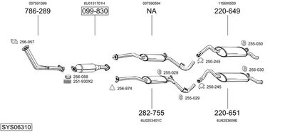 BOSAL SYS06310