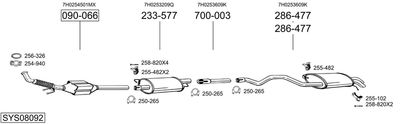BOSAL SYS08092