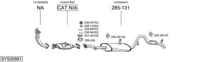 BOSAL SYS20981