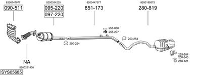 BOSAL SYS05685