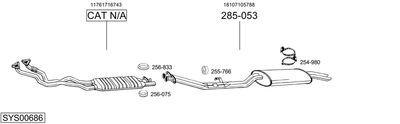 BOSAL SYS00686