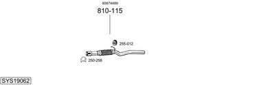 BOSAL SYS19062