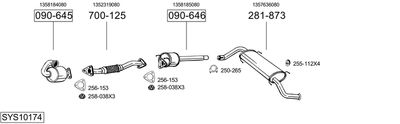 BOSAL SYS10174