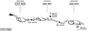 BOSAL SYS17866 BOSAL SYS17866