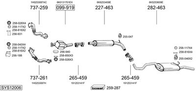 BOSAL SYS12006