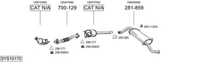 BOSAL SYS10170