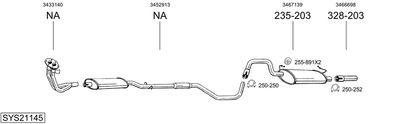 BOSAL SYS21145