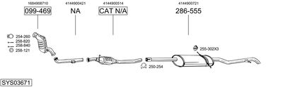 BOSAL SYS03671