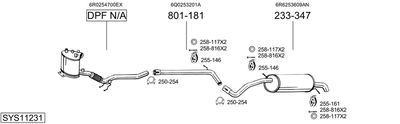 BOSAL SYS11231