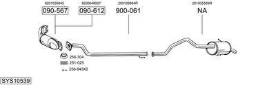 BOSAL SYS10539