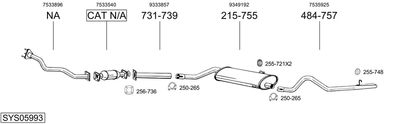 BOSAL SYS05993