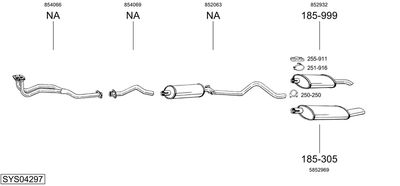 BOSAL SYS04297