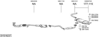 BOSAL SYS16237