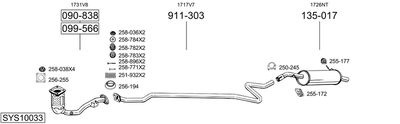 BOSAL SYS10033