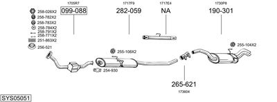 BOSAL SYS05051