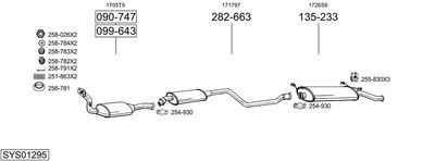 BOSAL SYS01295