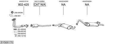 BOSAL SYS00170