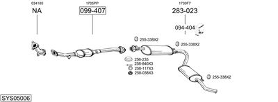 BOSAL SYS05006
