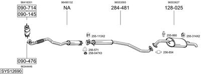 BOSAL SYS12690