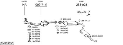 BOSAL SYS09330