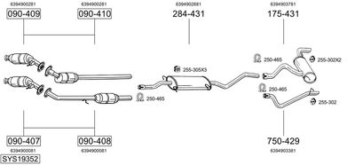 BOSAL SYS19352