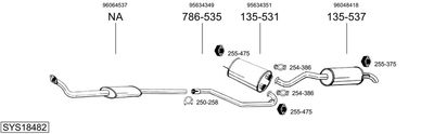 BOSAL SYS18482