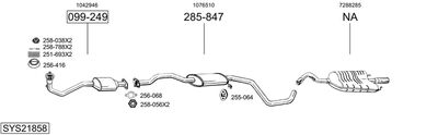BOSAL SYS21858 BOSAL SYS21858