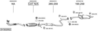 BOSAL SYS02952