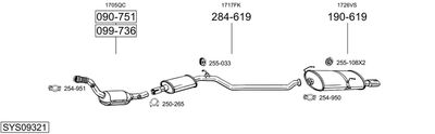 BOSAL SYS09321