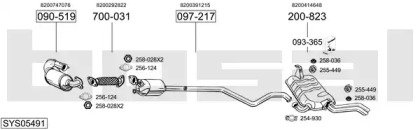 BOSAL SYS05491