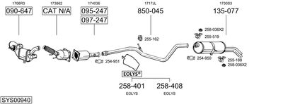 BOSAL SYS00940