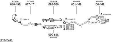 BOSAL SYS00025