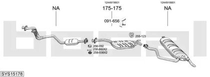 BOSAL SYS15178