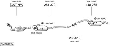 BOSAL SYS01784