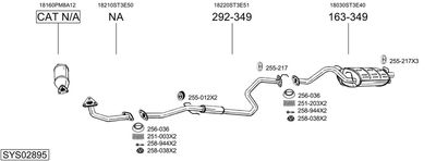 BOSAL SYS02895
