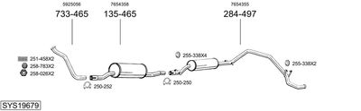BOSAL SYS19679