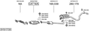 BOSAL SYS17720