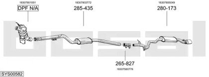BOSAL SYS00582