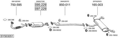 BOSAL SYS03051