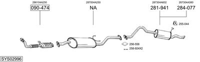 BOSAL SYS02996