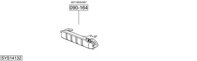 BOSAL SYS14132