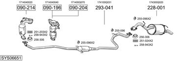 BOSAL SYS06651