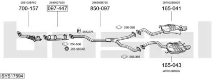 BOSAL SYS17594