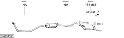 BOSAL SYS18160