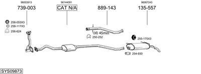 BOSAL SYS09873