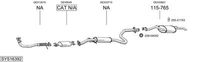 BOSAL SYS16392