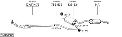 BOSAL SYS18500
