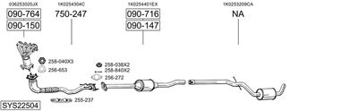 BOSAL SYS22504